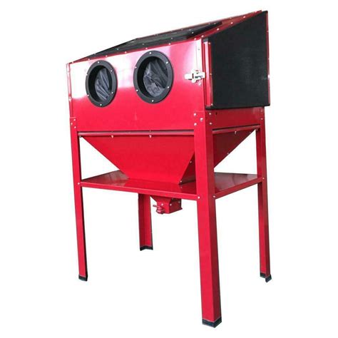 steel cabinet sand blaster|sandblasting cabinet for gunsmithing.